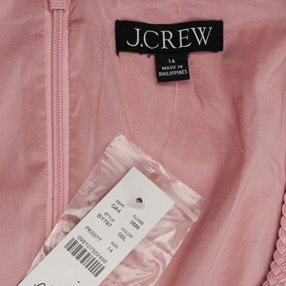 New JCREW $248 Size 14 Sophia Sleeveless Dress in Tweed BY797 - Picture 4 of 4